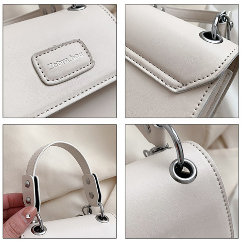Summer Small PU Leather Crossbody Shoulder Bags For Women Lady Trendy Messenger Chain Square Handbags Luxury Design Mini Bags