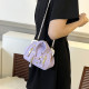 Small Cute Geek Jacket Rivets Shoulder Purses Chains Luxury Candy Color Clip Bags Personality Women Party Clutch Hand Bags
