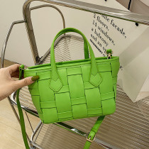 Famouse Brand Weave Style Handbag 2022 New Tote Designer Shoulder Bag For Women High Quality Pu Clutch Purses Crossbody Bag