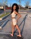 Summer Bodycon Lace Up Hollow Out Metal Chain 2 Two Piece Sets Women Skirt Sleeveless Crop Top Mini Skirts Set Women 2021
