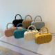 Women Chain Suitcase Messenger Bags PU Leather Small Crossbody Bags Blue White Designer Shoulder Bags Clutch Evening Party Bag