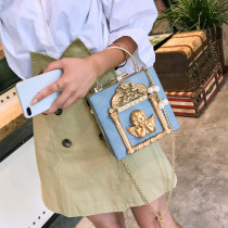 Diamond Wedding Clutch Angel Women's Bag Pearl Party Evening Bag Frame Messenger Crossbody Bag For Women 2022 Lady Shoulder Bag