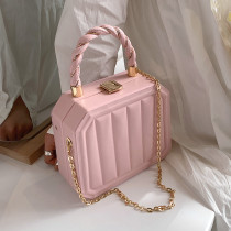 Fashion Women Box Bags Luxury Designer Bags Pu Leather Handbags And Purses Chic Shoulder Pouch Spring New Dropshipping 2022