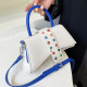 New Fashion Belts Design Women's Hourglass Bag Panelled PU Leather Shoulder Crossbody Bag 2022 Luxury Brand Purses and Handbags