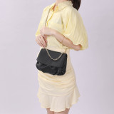 New 2022 Saddle Crossbody Bag Vintage Chain Shoulder Bag Simply Underarm Bag Women Luxury Phone Purses Handbag WLHB2679