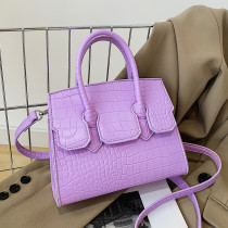 Vintage Crocodile Pattern Women's Small Totes Bag Luxury Brand Lady Top Handle Designer Shoulder Crossbody Bag 2022 Summer Trend