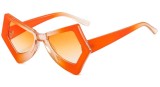 Trendy Butterfly Sunglasses Woman New Fashion Oversized Cat Eye Colorful Irregular Sunglasses Female Fashion Shades For Women