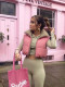 Women Cotton Padded Vest Ladies Sleeveless Crop Vest Y2k Fashion Puffer Button Down Short Top Gilet Streetwear