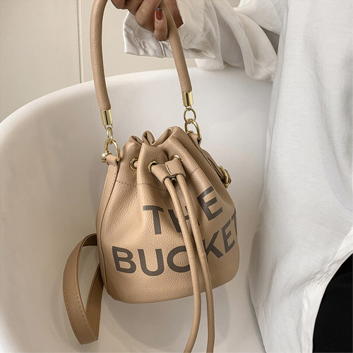 Luxury Drawstring The Bucket Bag Brands Women's Handbags Candy Color Shoulder Crossbody Bag Designer Bags for Women 2023 Tote