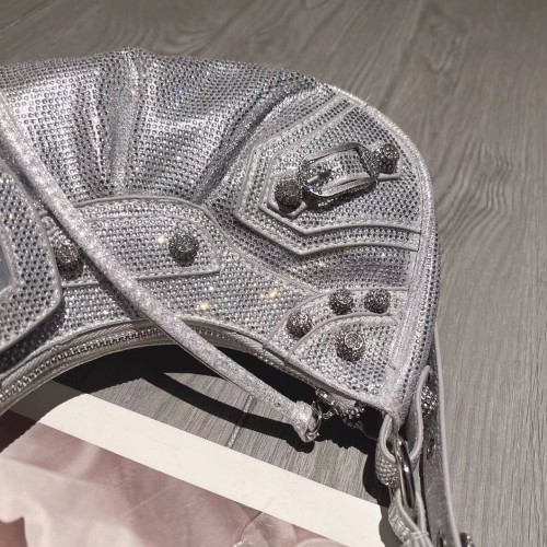 Shiny Luxury Designer Handbags For Women Shoulder Bags Rhinestoned Handmade Handbags Party Evening Women's Bags Luxury Crossbody