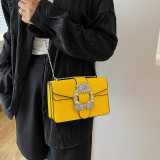Brand Chain Shoulder Armpit Bag Purse Designer Copy Luxury Bag High Quality PU Leather Ladies Handbag Small Crossbody Bags Flap