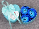Artificial Flower 3/4/6 Pcs Roses Bear Soap Flower Gift Box Valentine's Day Mother's Day Wedding Newyear Gift for Wife