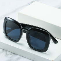 Fashion Oversized Square Sunglasses Women Retro Candy Color Gradient Eyewear Men Shades UV400 Glitter Sun Glasses