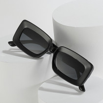 Ins Popular Fashion Rectangle Women Candy Color Sunglasses Shades UV400 Men Trending Blue Green Square Sun Glasses