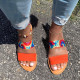 2023 Summer New Women Slippers Serpentine Female Slides Beach Shoes Woman Open Toe Flats Sandals Slippers Chaussures Femme Shoes