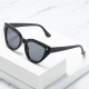 Fashion Cat Eye Women Sunglasses Retro Rivets Decoration Eyewear Trending Men Blue Yellow Red Sun Glasses Shades UV400