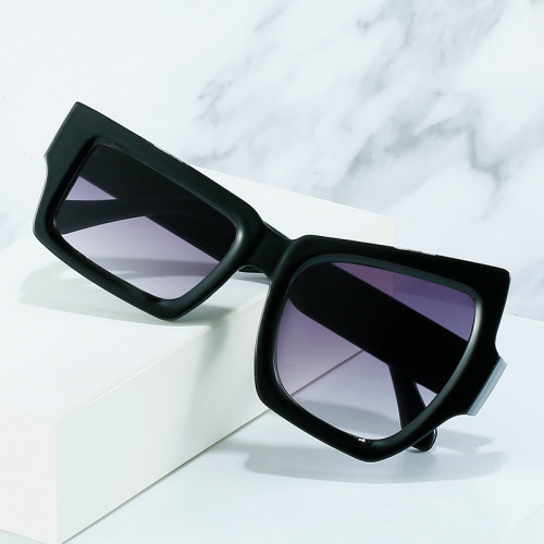 Retro Unique Irregular Square Sunglasses Women Shades UV400 Brand Designer Men Trending Punk Polygon Sun Glasses