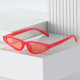 Fashion Y2K Cat Eye Candy Color Women Sunglasses Retro Rivets Decoration Men Trending Purple Sun Glasses Shades UV400
