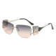 New Cut-Edge Retro Sunglasses Men Woman 2023 Trend Outdoor Rimless Sun Glasses Luxury Brand Designer Retro Eyeglasses