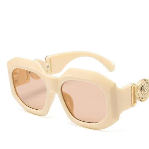 2023 Luxury Brand Design Vintage Oval Round Sunglasses Women Fashion Sun Glasses Shades For Female Oculos De Sol Feminino UV400