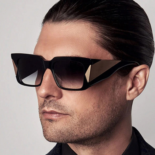 New Oversized Square Sunglasses Wide Legs Vintage Designer Women Fashion Sun Glasses Shades UV400 Men Luxury Brand Male Female