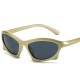 Retro Irregular Cat Eye Sunglasses Women Fashion Punk Mirror Shades UV400 Goggles Men Outdoor Oculus Sports Driving Sun Glasses