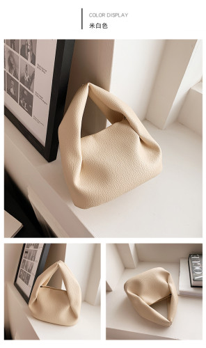 Simple Mini Soft PU Leather Tote Bags Women's Luxury Brand Shoulder Crossbody Bag 2023 Fashion Designer Women Handbags and Purse