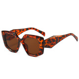 Fashion Oversized Square Women Sunglasses Trending Retro Brand Outdoor Sports Eyewear Shades UV400 Men Pink Sun Glasses