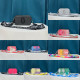 trendy bag 2023 new personality color camera bag mini bag European and American style fashion Messenger bag bags