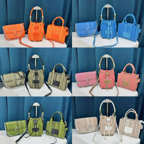 Wholesale Pattern bucket bag camera bag as pic combination Set