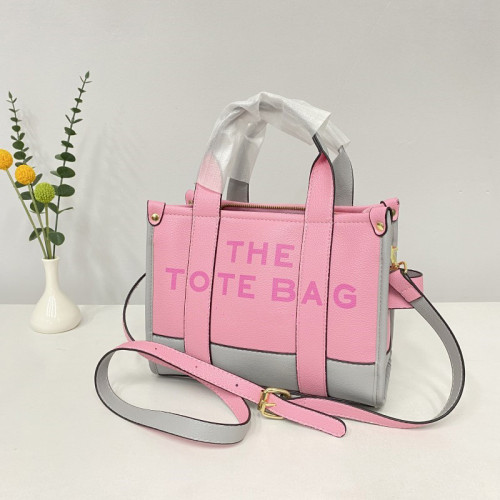 2023 New Brand Design Women Fashion Color Matching Large Capacity Tote Bag Ladies Letter Handbag Leather Shoulder Messenger Bags