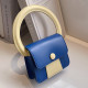 Luxury Designer PU Leather Women's Handbag Fashion Simple Crossbody Bag Small Square Tote 2022 Spring New