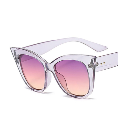 2023 Oversize Women's Sunglasses for Men Trend Big Frame Anti-UV Eyeglasses Street Shooting Cat Eye Eyewear Sun Shades Gafas New