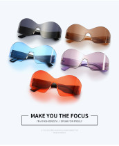 2023 Steampunk Oversized Sunglasses For Women Trends Punk Y2k Sun Glasses Goggle Men 2000'S Brand Designer Eyewear De Sol Oculos