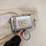 2023 new trend clutch bag leather shoulder strap design luxury small bag women's handbag purse mouth red envelope big-name desig