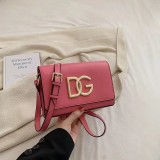 2023 new trend clutch bag leather shoulder strap design luxury small bag women's handbag purse mouth red envelope big-name desig