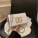 2023 new trend clutch bag leather shoulder strap design luxury small bag women's handbag purse mouth red envelope big-name desig
