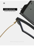 2023 cross-border fashion winter new sunglasses European and American personality flip-top one-piece Internet celebrity ins hip-hop sunglasses for women
