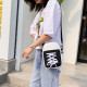 New Women Bag Canvas Bag Fashion Creative Personality Shoes Shape Shoulder Crossbody Bag Female Funny Handbag and Purses