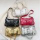 Fashion Shoulder Bag Gothic Ladies Bag Cool Style Trendy Rock Girls Handbag Rivet Chain Underarm Pouch for Travel Vacation Daily