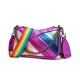 Women's Chain Crossbody Bag Rainbow Handheld Shoulder Bag Purse Brand Designer Women Bags Ladies Bag High Quality Luxury