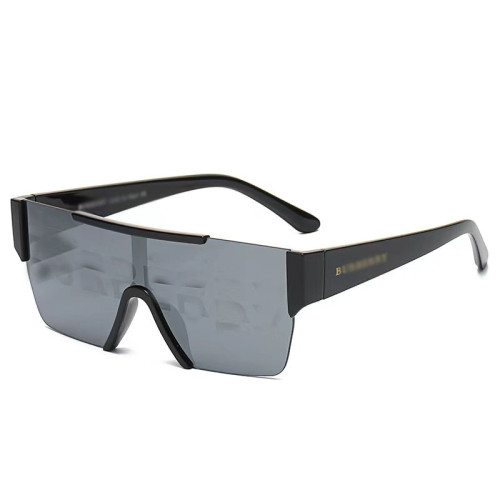 Fashion Heart Shape Effect Glasses Men Mosaic Style Sunglasses Women Rimless Ladies Sunshade Mirror Funny Party Eyewear UV400