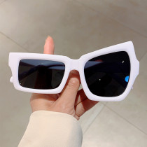 Vintage Luxury Brand Designer Funny Irregular Eyebrows Sunglasses Women For Men Sun Glasses Trend Punk Big Frame Popular Shades
