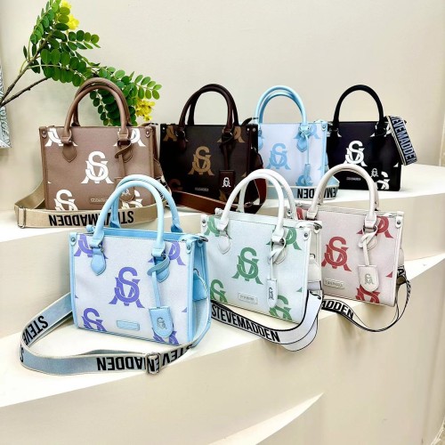 Wholesale 2024 new PU shoulder bag Simple popular letter handbag tide  bags texture crossbody bag batch