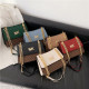 2024 Women's High Quality Bag New Single Shoulder Chain Crossbody Contrast Color Fashion Texture Large Capacity Fashion Style