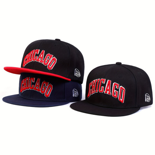 Fashion Letter CHICAGO Embroidery Baseball Cap Men Women Summer Unisex Hip Hop Caps Cotton Snapback Golf Hat Trucker Caps Gorras