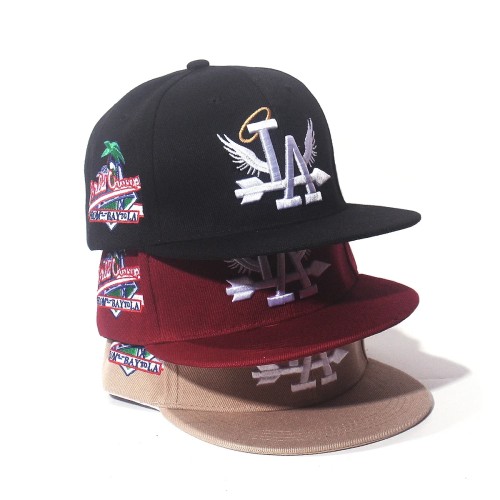 2024 New Letter Wing Side Coconut Tree Embroidery High Quality Street Rap Hip Hop Baseball Hat for Men and Women