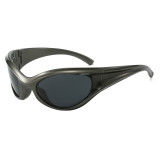 2025 Sports Millennium Style Sunglasses Cross-border European and American INS Internet Celebrity High-end Sunglasses Unisex Trendy Sunglasses