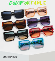 Polygonal Fashion Small Frame PLD Glasses European and American Milan Fashion Show Sunglasses Cross-border Personality Sunglasses LH053