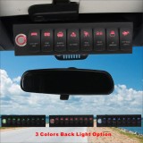 8 Switch Control System for Jeep Wrangler JK  Red Backlight